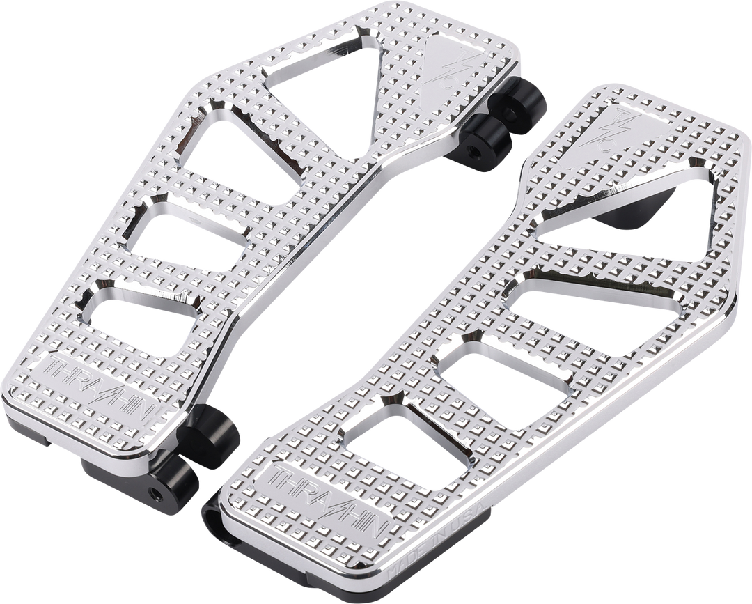 THRASHIN SUPPLY CO. Apex Floorboards - Chrome TSC-2211-3
