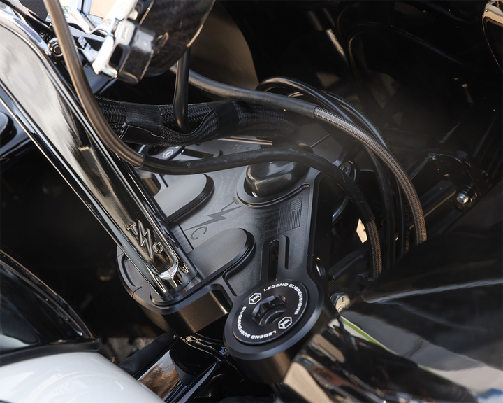 THRASHIN SUPPLY CO. Road Glide Top Tree - Black TSC-2912-1