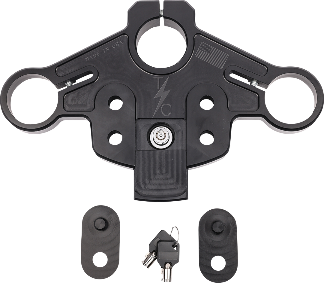 THRASHIN SUPPLY CO. Road Glide Top Tree - Black TSC-2912-1