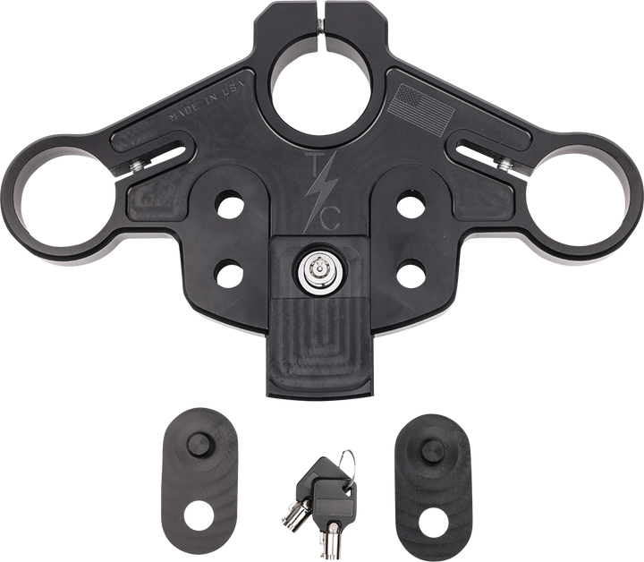 THRASHIN SUPPLY CO. Road Glide Top Tree - Black TSC-2912-1