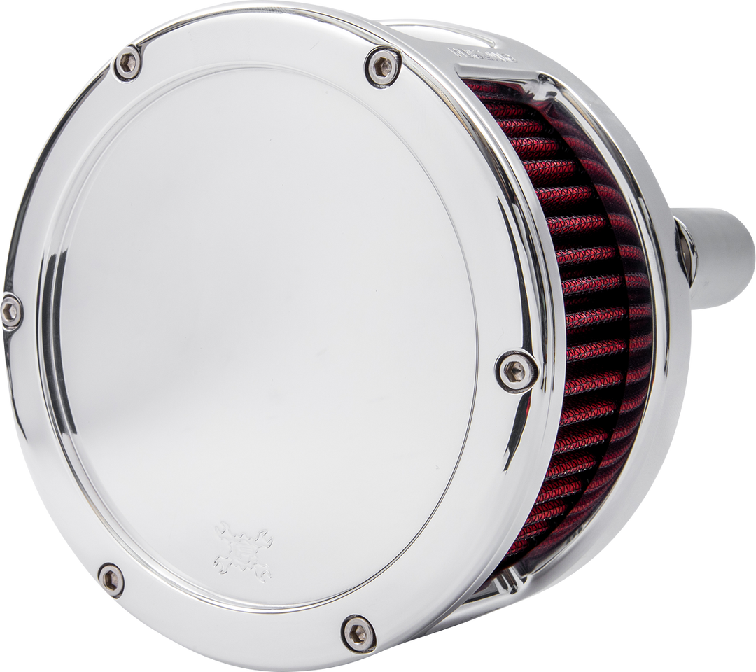 FEULING PARTS BA Series Air Cleaner Kit - Chrome - Red Filter 5437