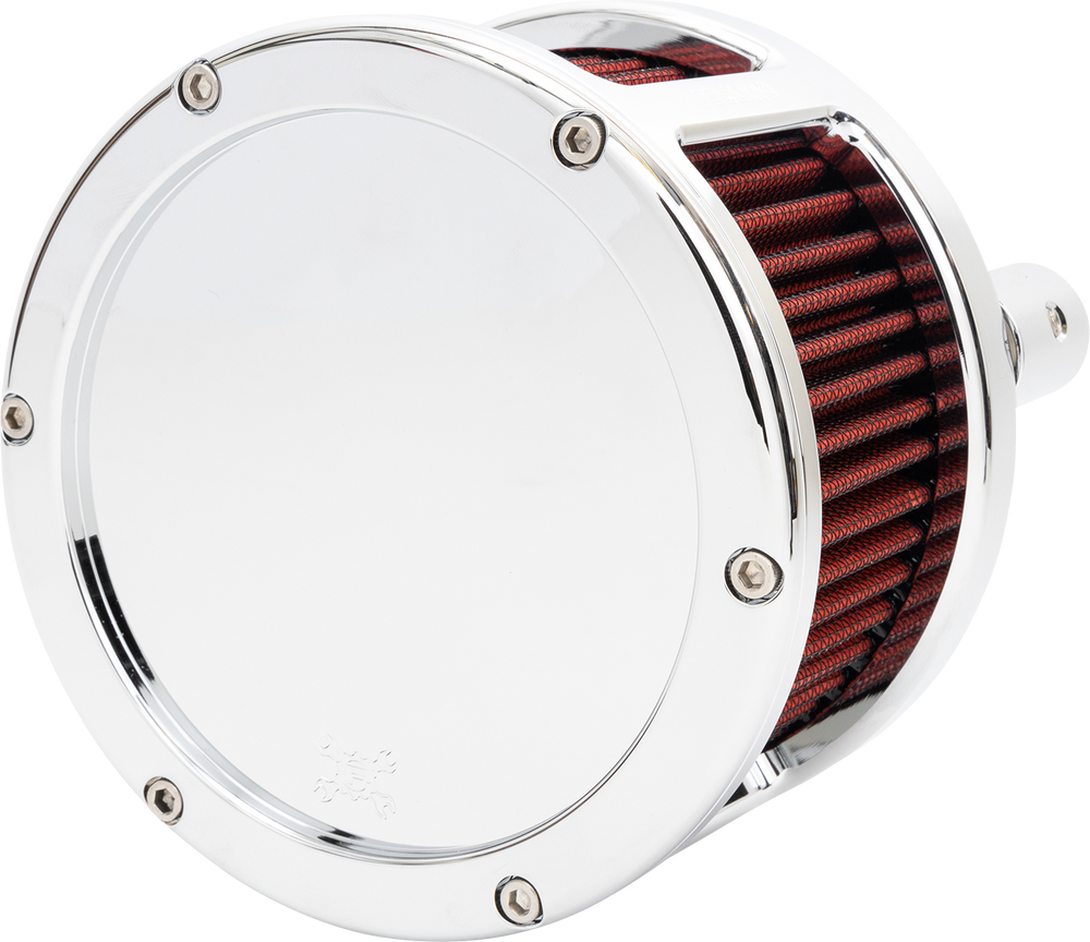 FEULING PARTS BA Race Series Air Cleaner Kit - Chrome - Red Filter 5427