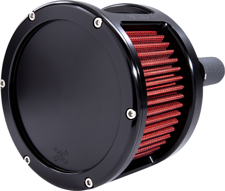 FEULING PARTS BA Race Series Air Cleaner Kit - Black Anodized - Red filter 5423