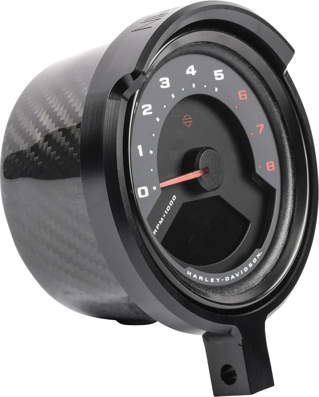 THRASHIN SUPPLY CO. Gauge Relocation Kit - Front - Black TSC-2710-1