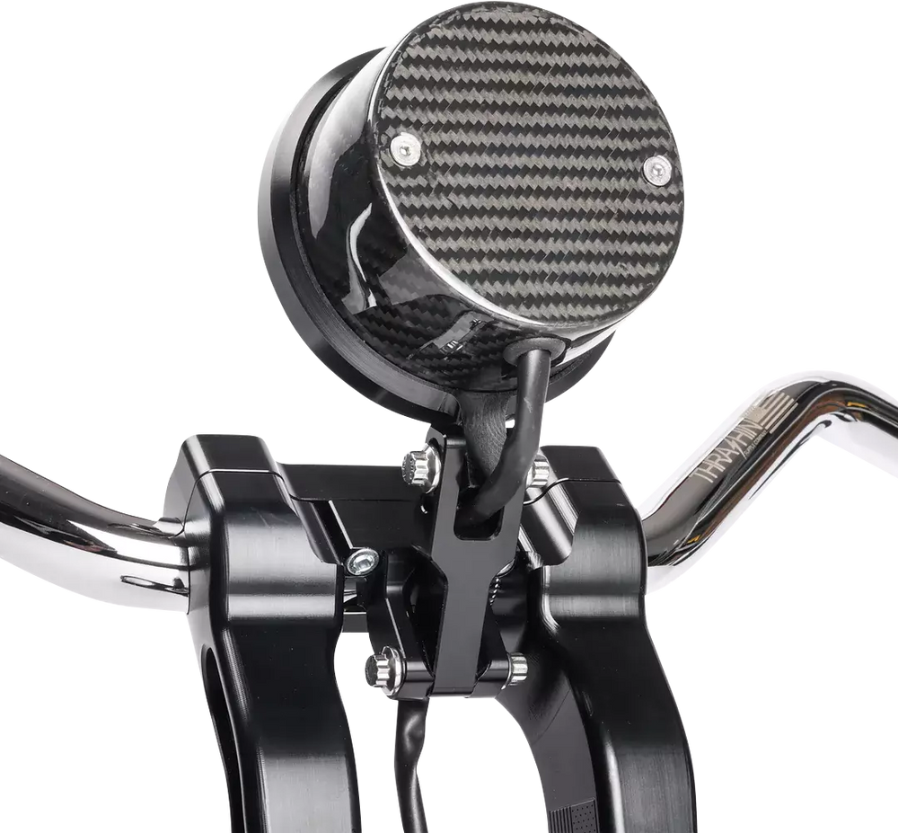 THRASHIN SUPPLY CO. Gauge Relocation Kit - Front - Black TSC-2710-1