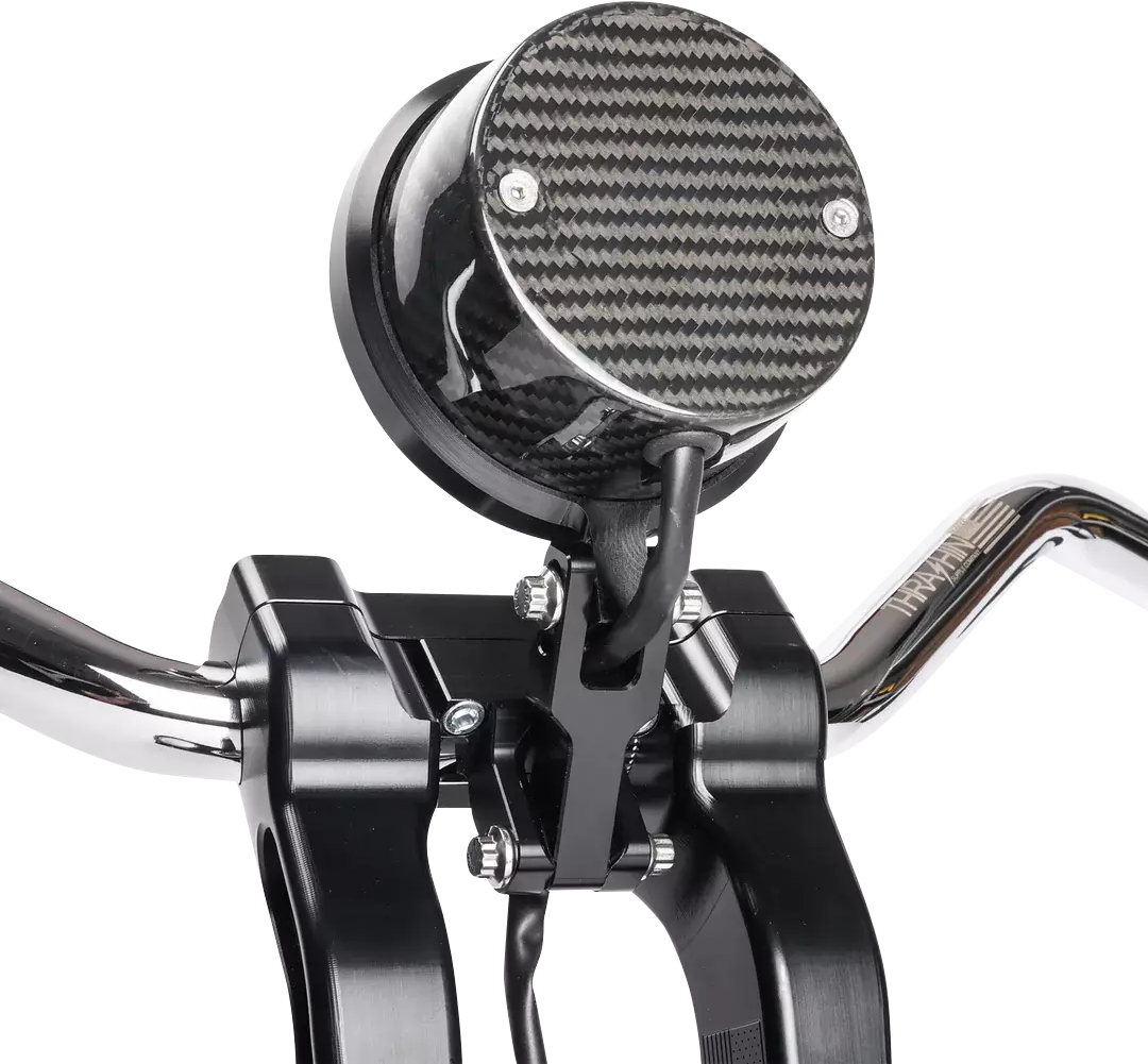 THRASHIN SUPPLY CO. Gauge Relocation Kit - Front - Black TSC-2710-1
