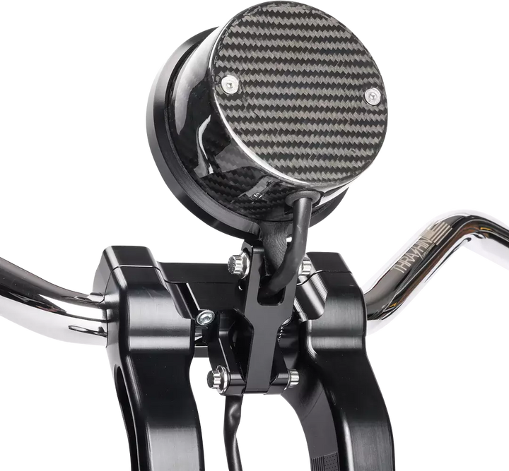 THRASHIN SUPPLY CO. Gauge Relocation Kit - Front - Black TSC-2710-1