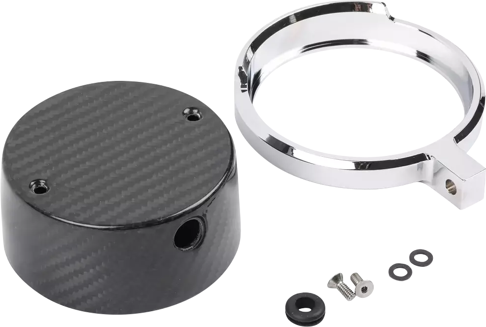 THRASHIN SUPPLY CO. Gauge Relocation Kit - Front - Chrome TSC-2710-3