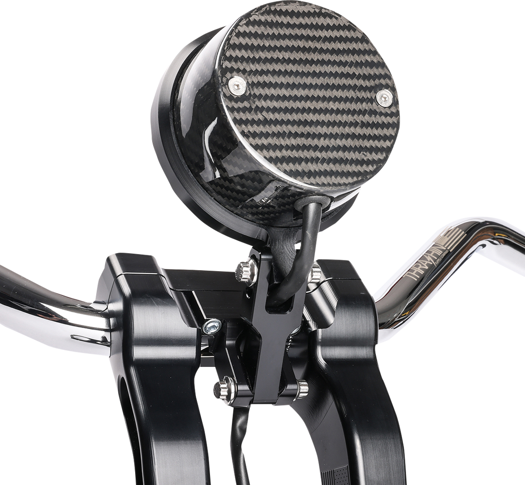 THRASHIN SUPPLY CO. Gauge Relocation Kit - Front - Black TSC-2710-1