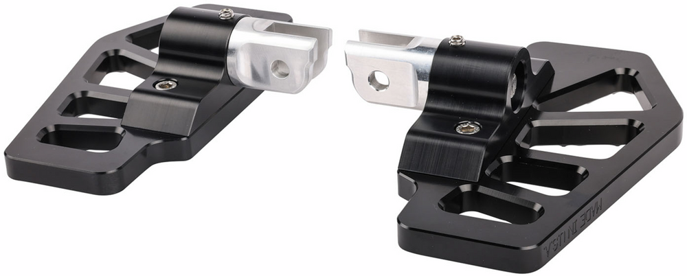 THRASHIN SUPPLY CO. Apex Mini Floorboards - Driver - Black TSC-2217-1-SF