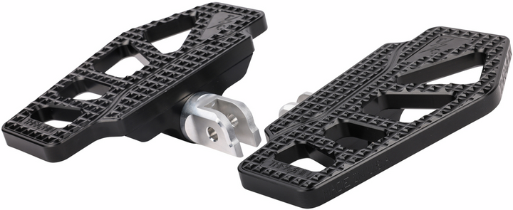 THRASHIN SUPPLY CO. Apex Mini Floorboards - Driver - Black TSC-2217-1-SF