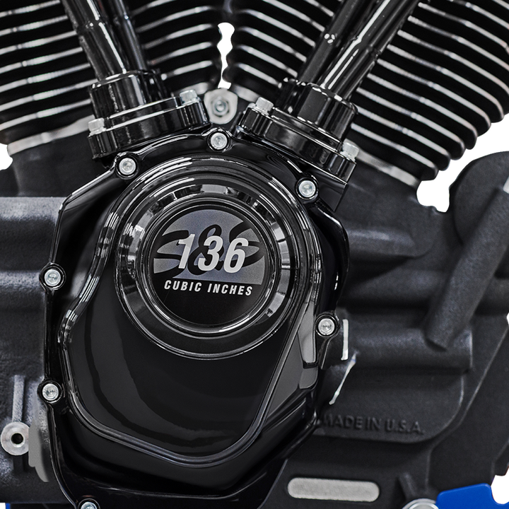 S&amp;S CYCLE MK136 Black Edition Engine - Oil Cooled - 49 State - M8 Touring 310-1290