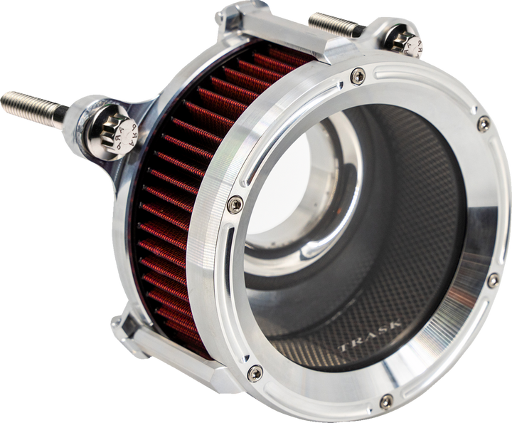 TRASK Assault Charge High-Flow Air Cleaner Kit - Raw TM-1024R