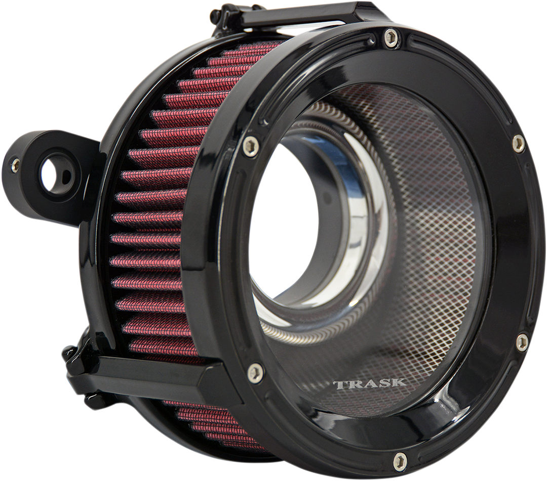 TRASK Assault Charge High-Flow Air Cleaner - Gloss Black TM-1020GBK
