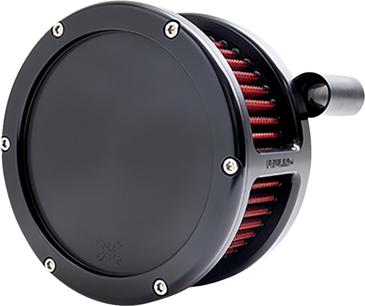 FEULING PARTS BA Air Cleaner Kit - Black with Red Filter - Twin Cam 5443
