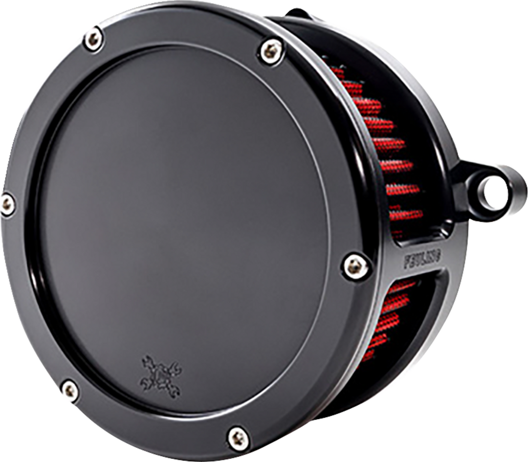 FEULING PARTS BA Air Cleaner Kit - Black with Red Filter - M8 5473