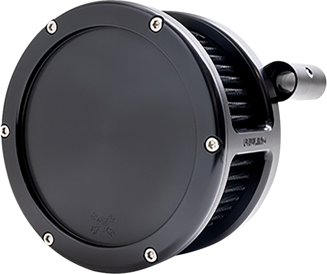 FEULING PARTS BA Air Cleaner Kit - Black with Black Filter - Twin Cam 5543