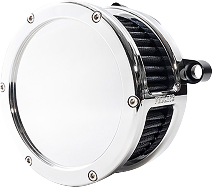 FEULING PARTS BA Air Cleaner Kit - Chrome with Black Filter - M8 5577