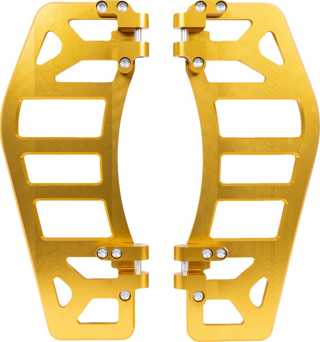 THRASHIN SUPPLY CO. Aggressor Floorboards - Gold TSC-2219-5