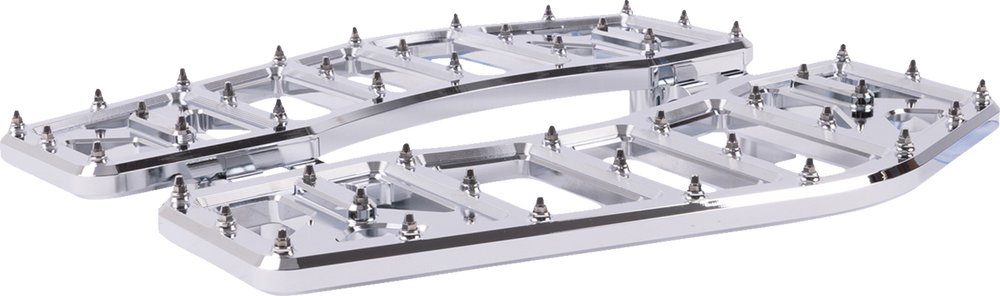 THRASHIN SUPPLY CO. Aggressor Floorboards - Chrome TSC-2219-3