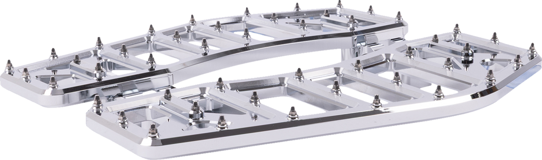 THRASHIN SUPPLY CO. Aggressor Floorboards - Chrome TSC-2219-3