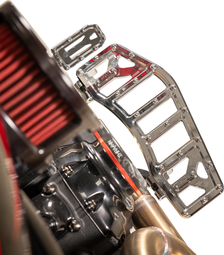 THRASHIN SUPPLY CO. Aggressor Floorboards - Chrome TSC-2219-3