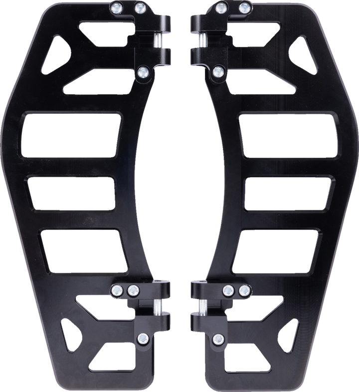 THRASHIN SUPPLY CO. Aggressor Floorboards - Black TSC-2219-1