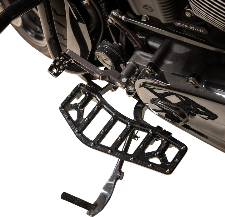 THRASHIN SUPPLY CO. Aggressor Floorboards - Black TSC-2219-1