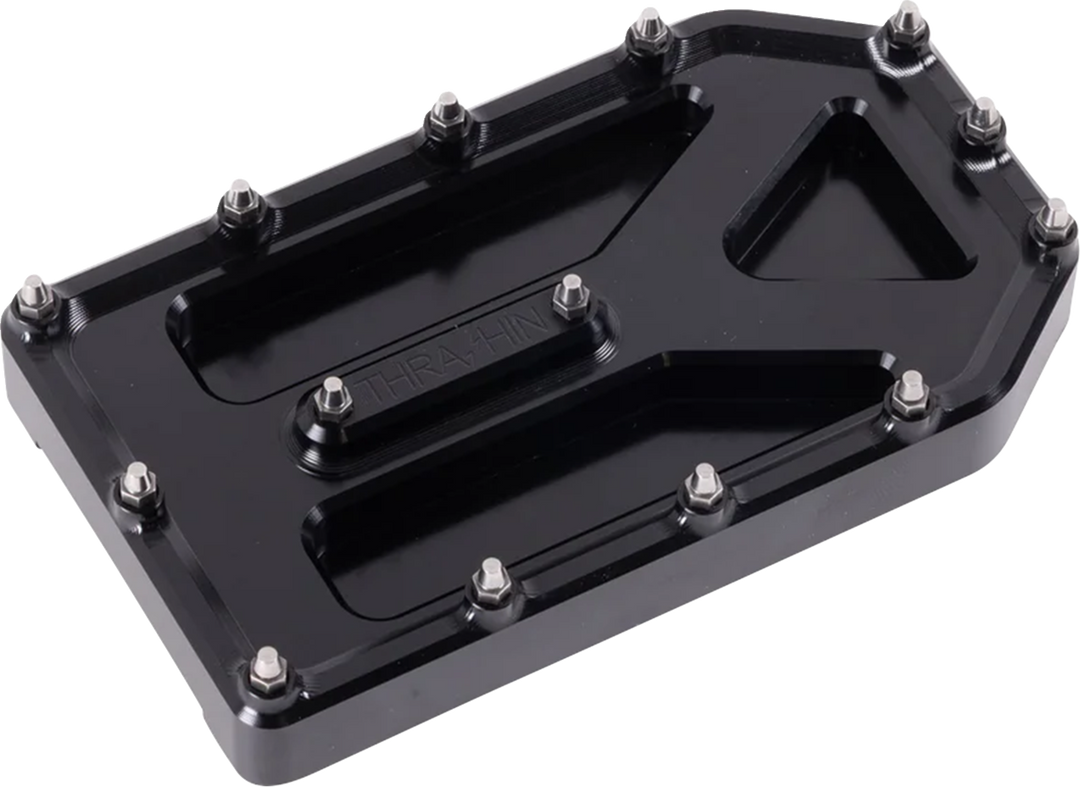 THRASHIN SUPPLY CO. Aggressor Brake Pedal Pad - Black - Touring TSC-2220-1