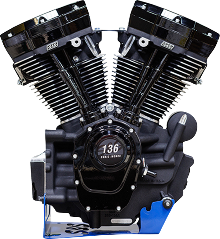 S&amp;S CYCLE MK136 Engine - 550G Camshaft - Oil Cooled - M8 Softail 310-1295