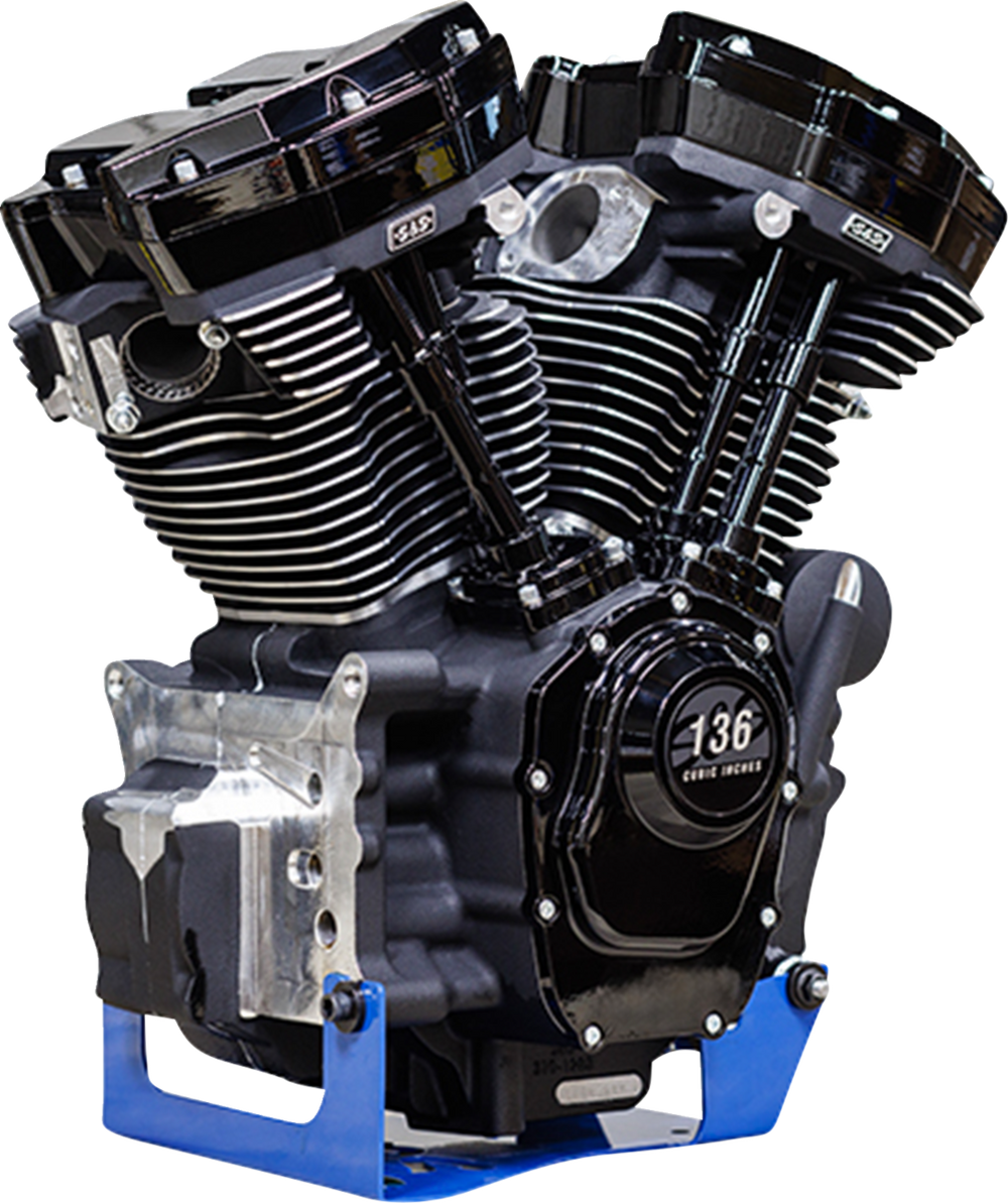 S&S CYCLE MK136 Engine - 550G Camshaft - Oil Cooled - M8 Softail 310-1295
