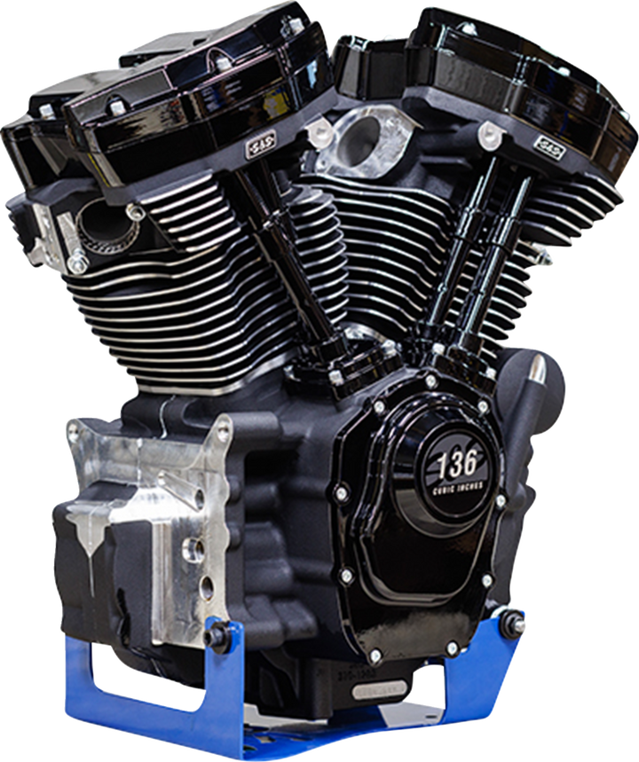 S&amp;S CYCLE MK136 Engine - 550G Camshaft - Oil Cooled - M8 Softail 310-1295