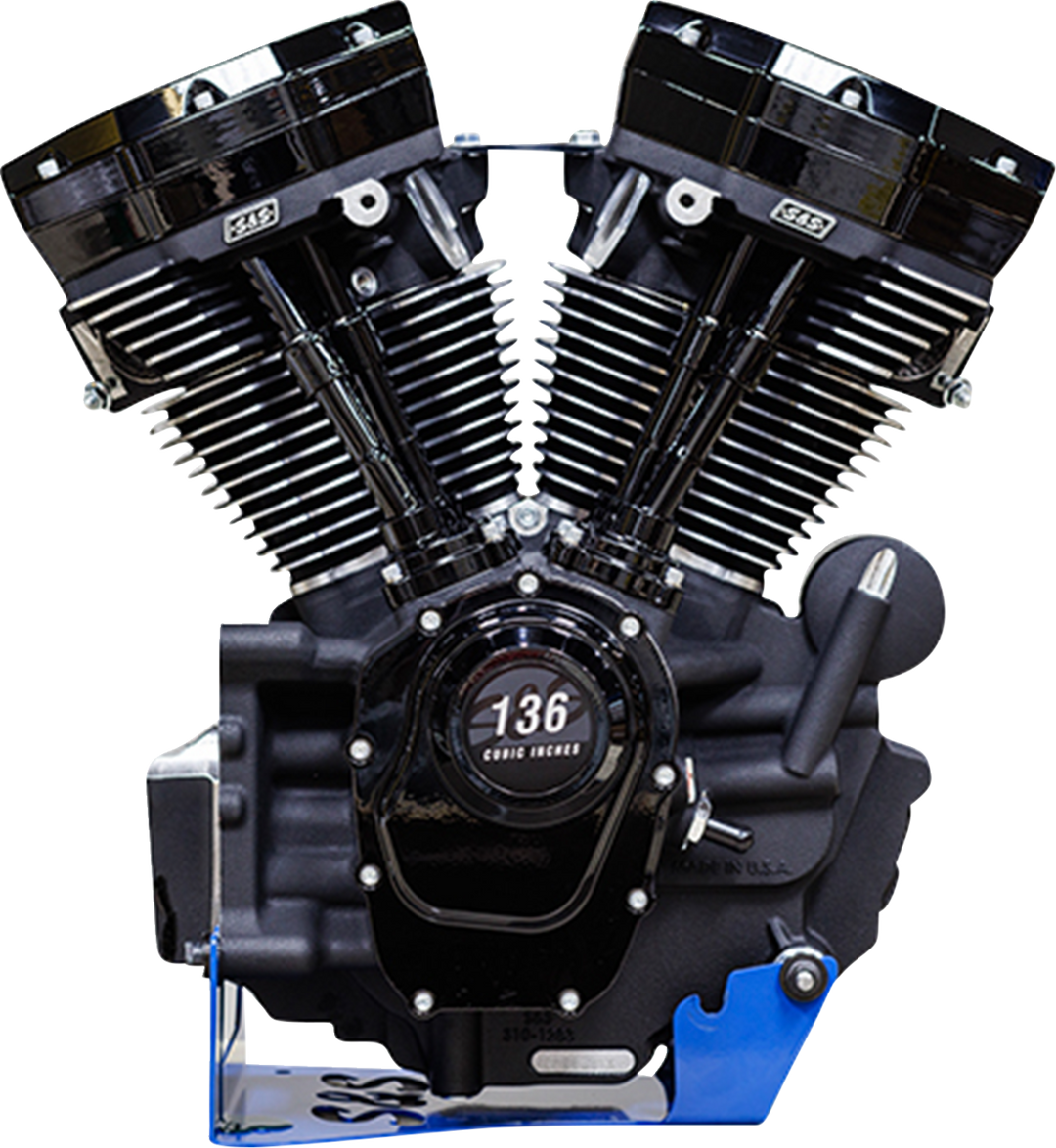 S&S CYCLE MK136 Engine - 475G Camshaft - Oil Cooled - M8 Softail 310-1296