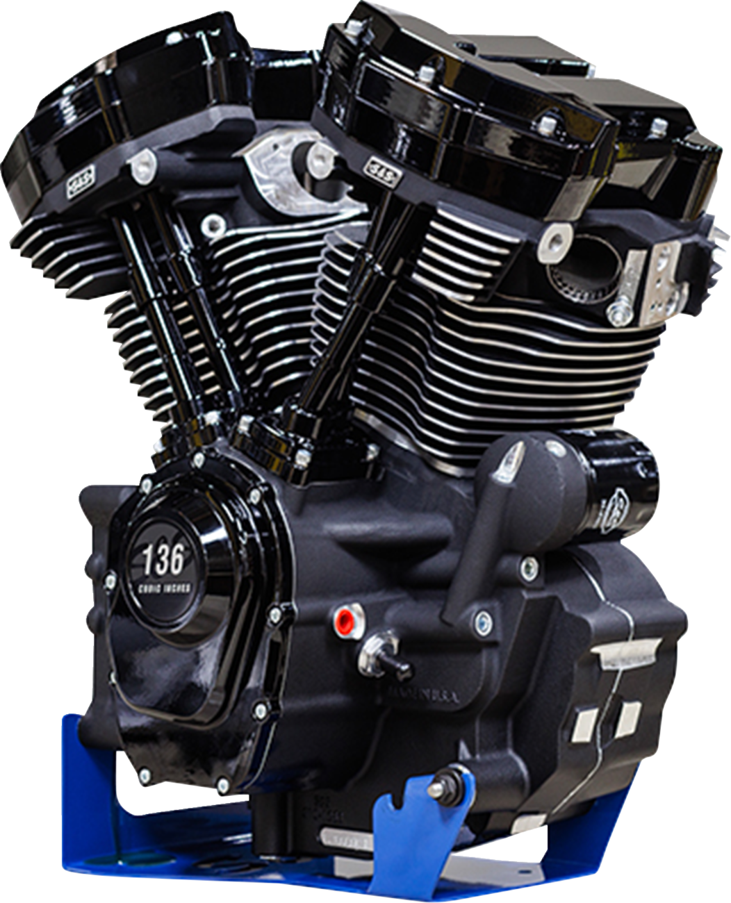 S&amp;S CYCLE MK136 Engine - 475G Camshaft - Oil Cooled - M8 Softail 310-1296