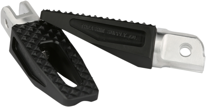 THRASHIN SUPPLY CO. Front P-54 Slim Foot Pegs - Black TSC-2028-1