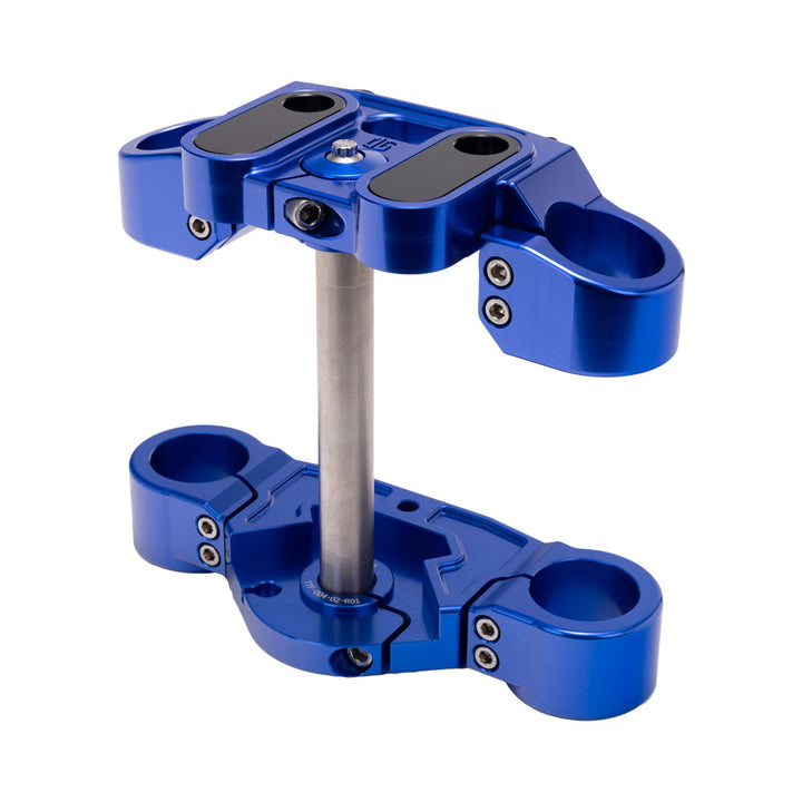 Blue OG 2018-Up Softail 49mm Drop 1 inch Triple Trees kit