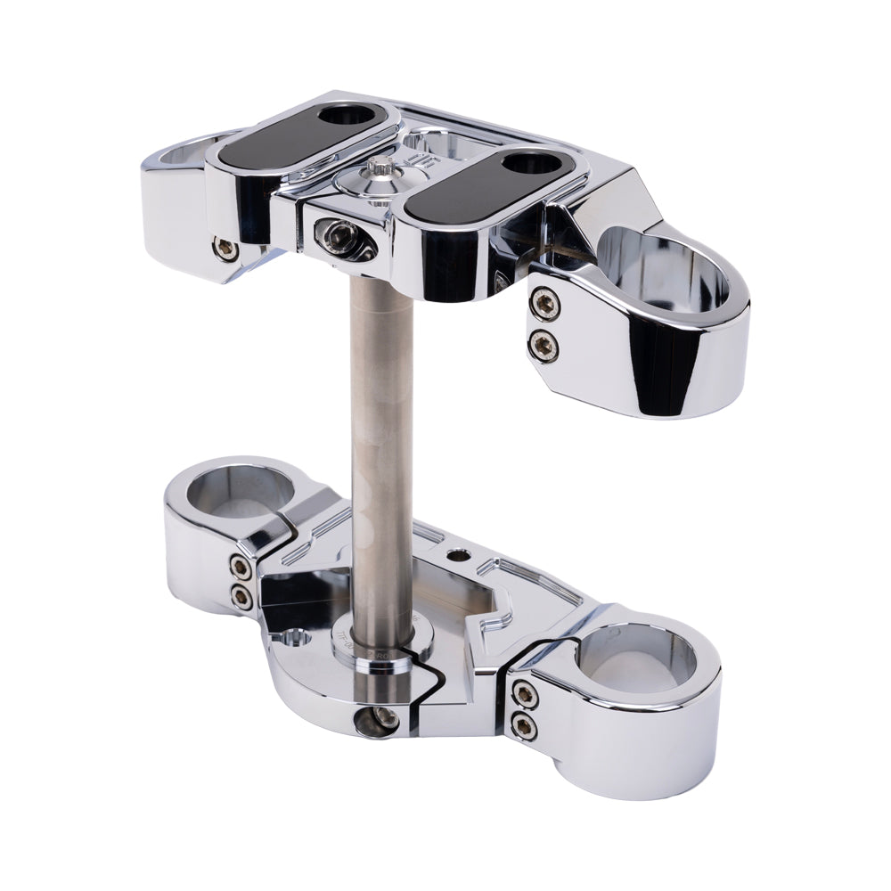 Chrome OG 2018-Up Softail 49mm Drop 1 inch Triple Trees kit