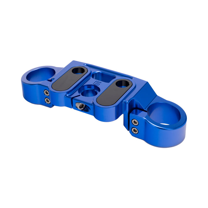 Blue 2020-Up Softail Lowrider S &amp; ST Drop 1" Top Triple Tree