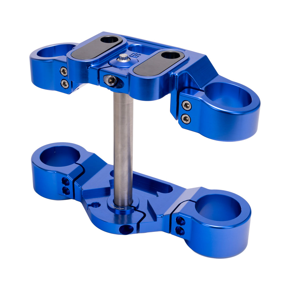Blue 2020-Up Softail Lowrider S &amp; ST Drop 1" Triple Trees kit