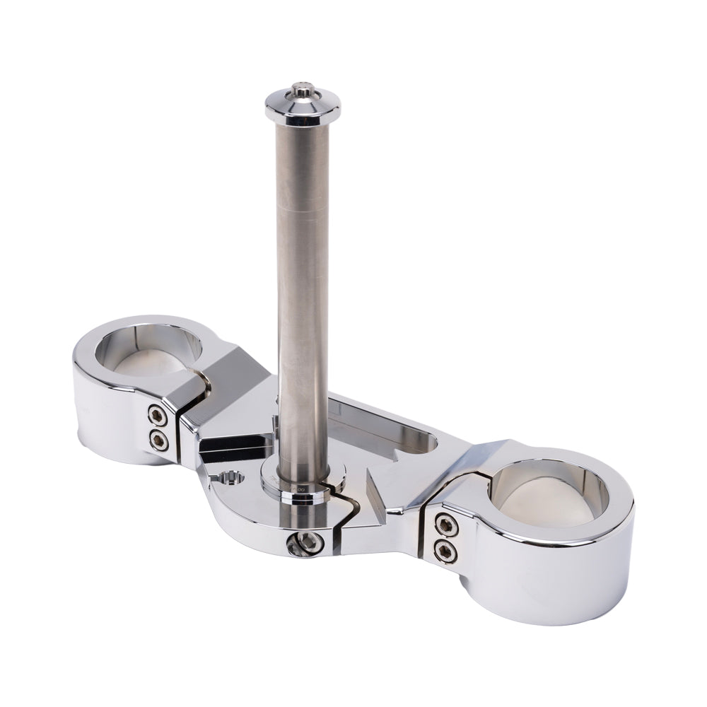 Chrome 2020-Up Softail Lowrider S &amp; ST Lower Triple Tree kit
