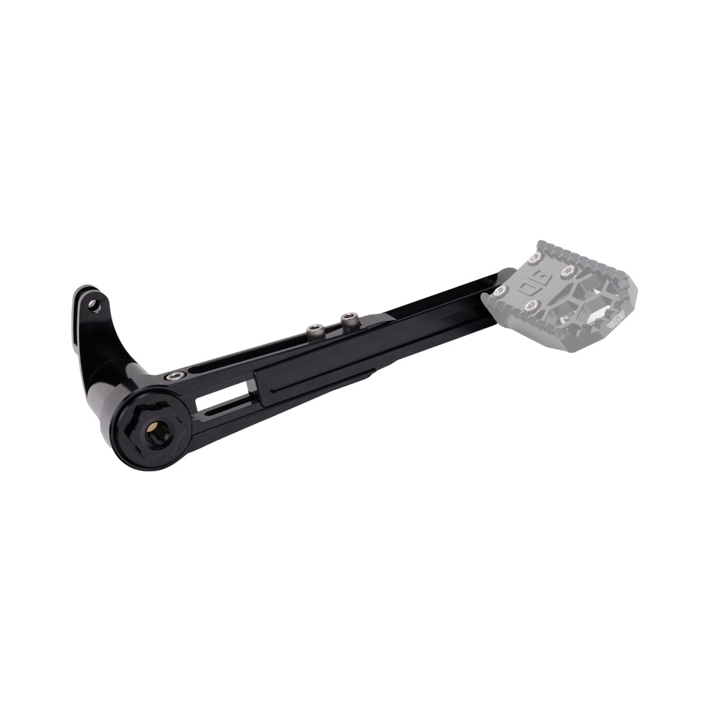Black Adjustable Brake Arm for Harley-Davidson Touring Models