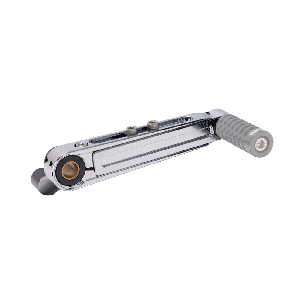 Chrome Adjustable Brake Arm for Harley-Davidson M8 Softails