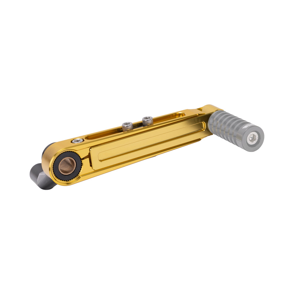 Gold Adjustable Brake Arm for Harley-Davidson M8 Softails