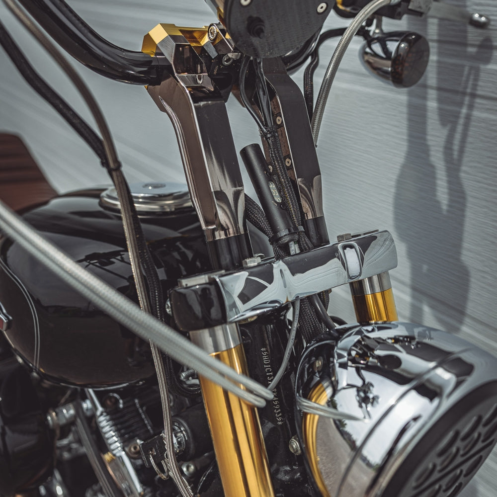 OG Fork Tube Extensions for 39mm Harley 2&