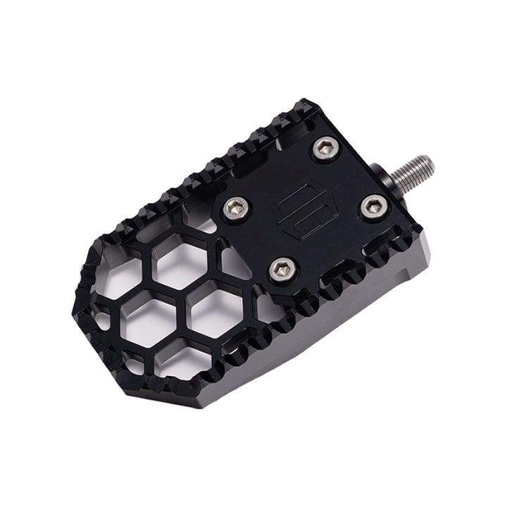 Black Harley Davidson and Indian Touring Bagger Brake Pedal Gripper kit for Adjustable Brake Arm