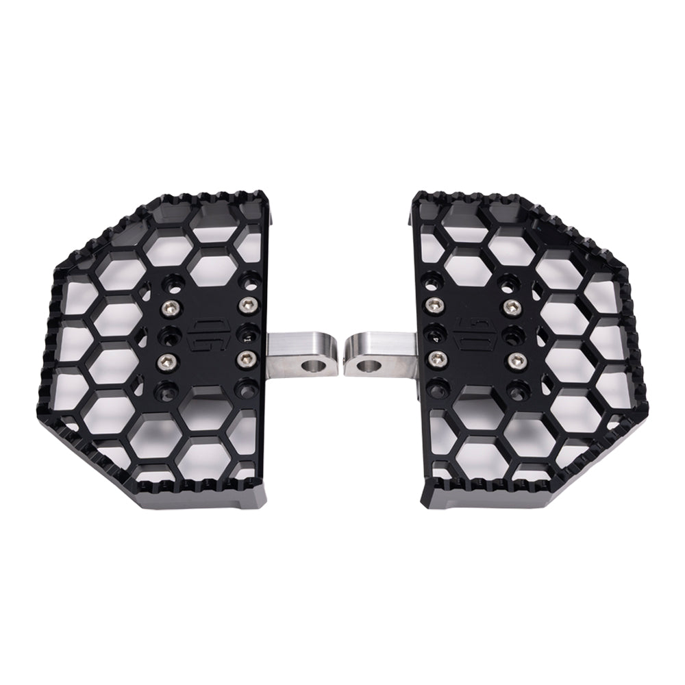 Original Garage Moto Black Mini Floorboards for Harley-Davidson