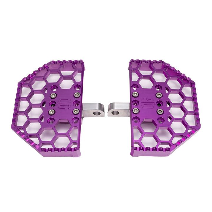 Original Garage Moto Purple Mini Floorboards for Harley-Davidson